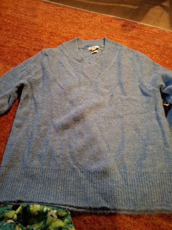 Manor Wollmischung Pullover Hellblau, Gr. S, Top Zustand