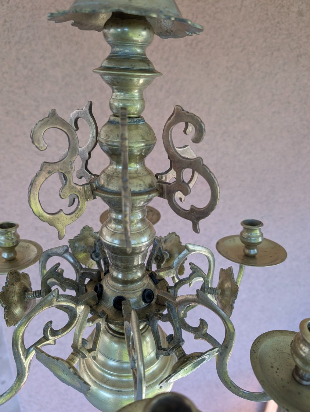 Kronleuchter & Deckenlampen: Alter Kronleuchter Bronze Synagoge? – Gebraucht aus Ebikon von kisuM 3