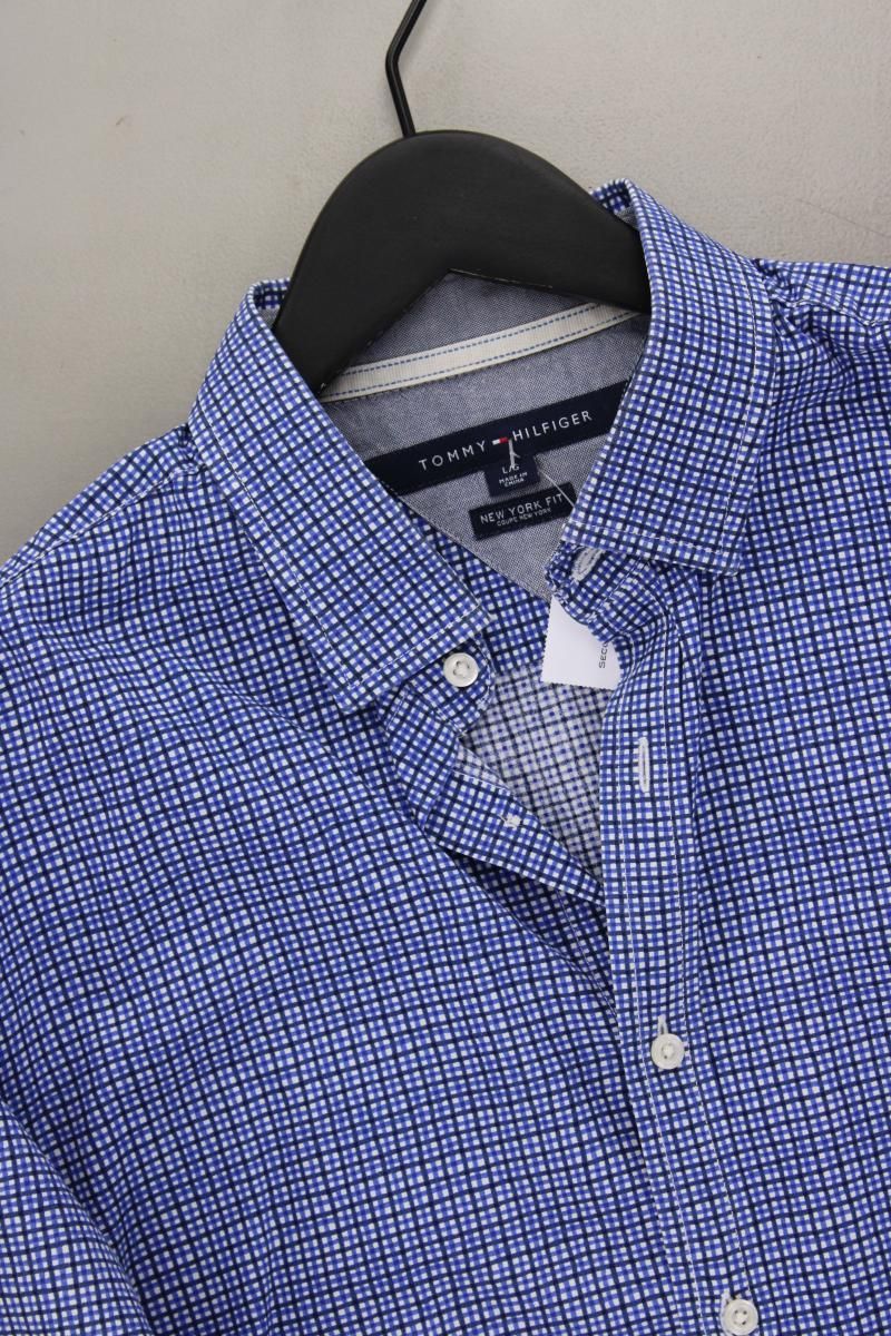 Camicie: Tommy Hilfiger Langarmhemd Gr. L blau – Usato da Neustadt an der Waldnaab venduto da SecondLifeFashion 1