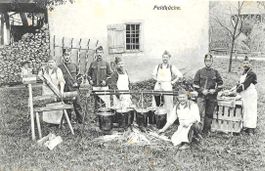 AK MILITÄR FELDKÜCHE SOLDATEN um 1920
