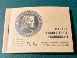 PJ Büchlein 1953 komplett Pofr.