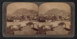 Stereo-Fotografie Interlaken, Blick übe