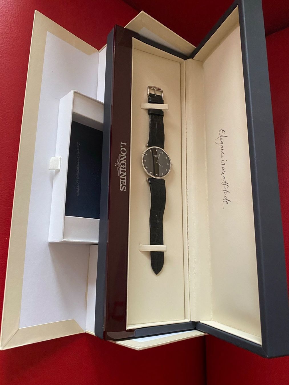 Longines Orologi: UHR LONGINES MIT ECHTEN DIAMANTEN – Nuovo (secondo la descrizione) da Uerikon venduto da Vonkamo 5