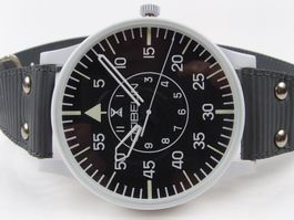 Eine echte, ungetragene Gübelin Sky Watch aus dem Jahr 1985!