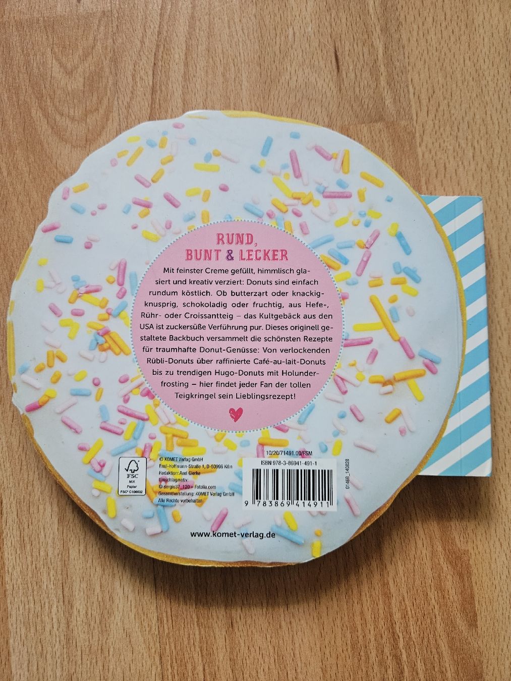 Libri: Donuts Rezeptbuch - Rund, bunt, lecker - Kochbuch – Usato da Ebikon venduto da SecondChance_byM 1