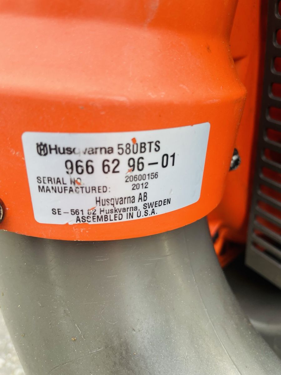 Husqvarna Soffiatori & Aspiratori per foglie: Laubbläser Husqvarna 580 BTS – Usato da Würenlos venduto da Shop_Shop 6