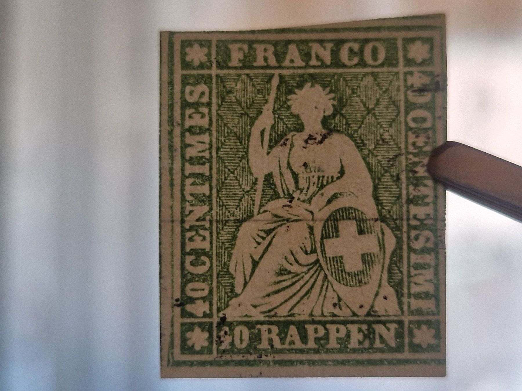 Tutti i francobolli: Strubel 26G, signiert, ab 1.- – Usato da Burgdorf venduto da Glossy01 4