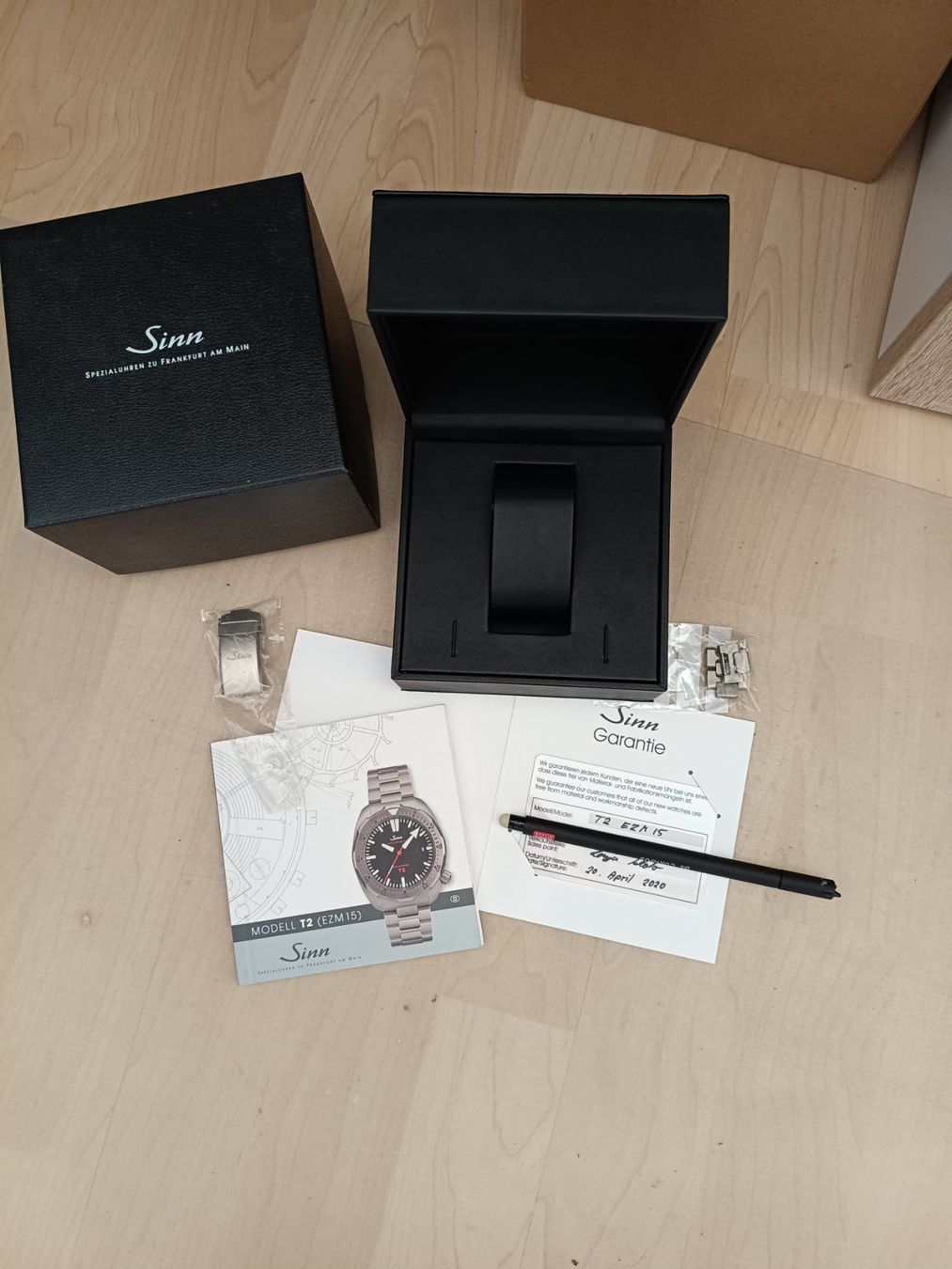 Sinn Uhren: Sinn T2 black - RARE – Gebraucht aus Villaz-St-Pierre von bricem13 6