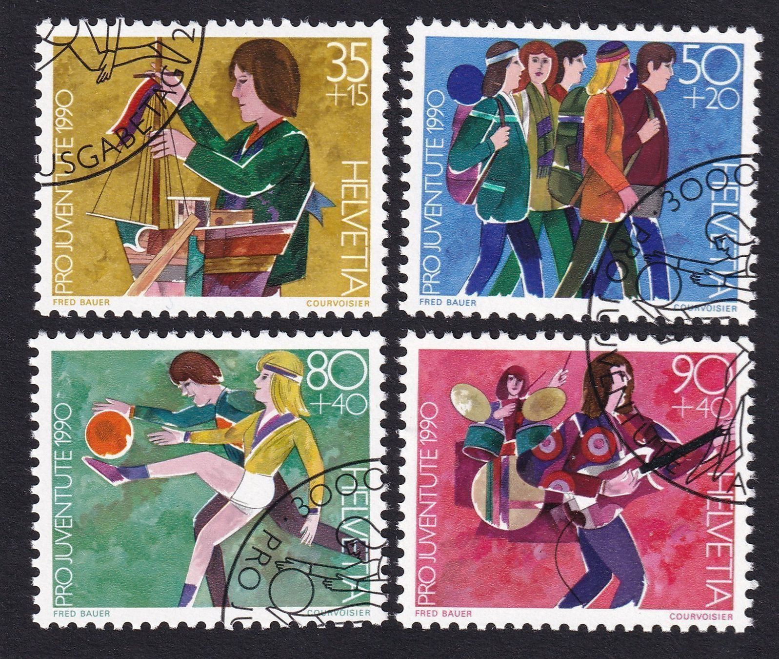 Tutti i francobolli: PJ 1990 – Usato da Rotkreuz venduto da sheyenne72