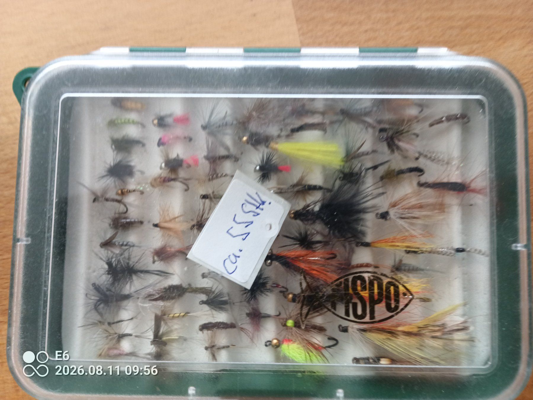 Esche: Fliegenbox mit ca. 55stk. div. grössen Top !! – Usato da Wetzikon ZH venduto da bonsaimarianna 1