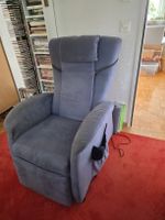 Massagesessel mit Aufstehhilfe  Polster: Alcantara
