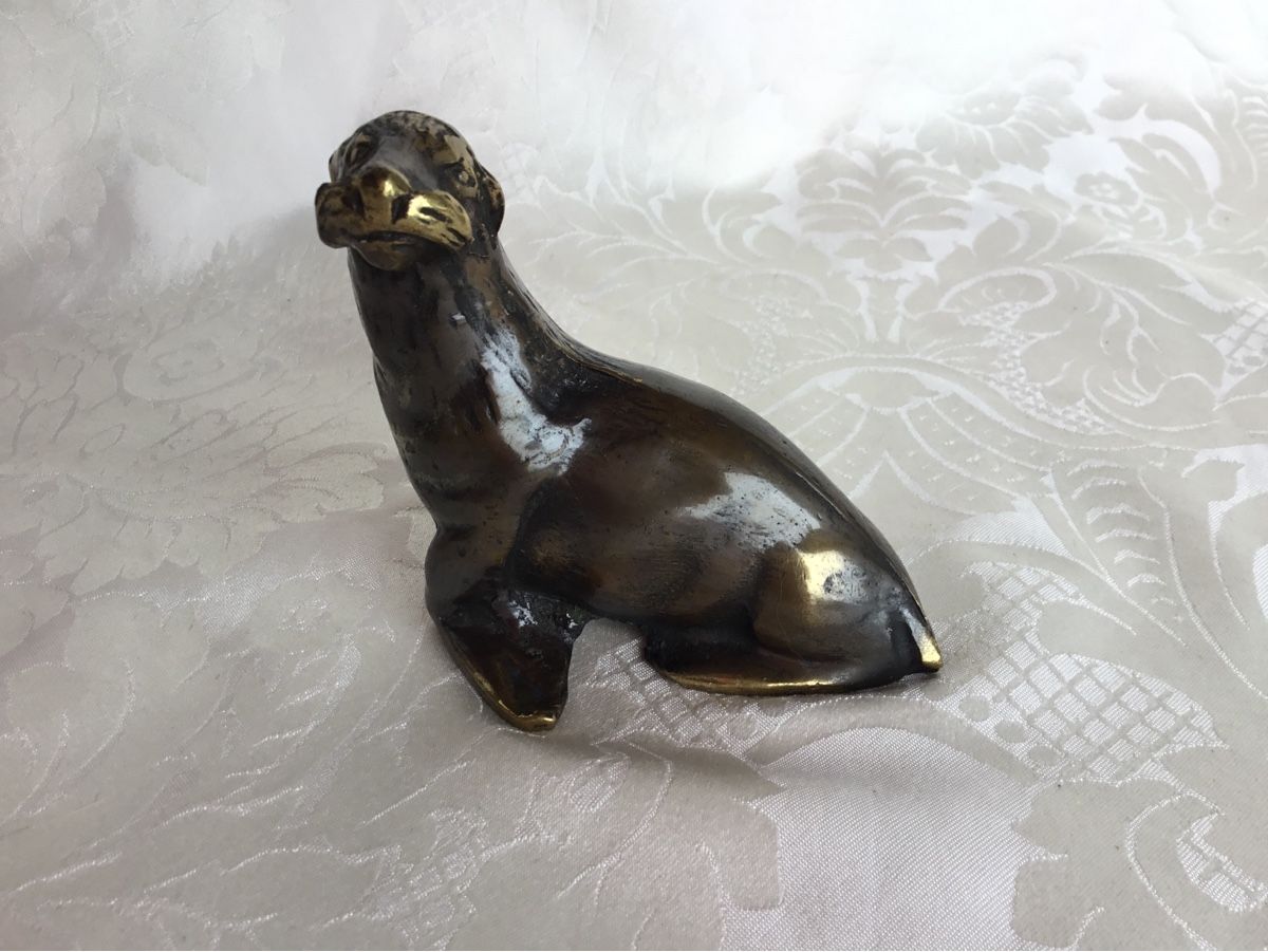 Sculture & Statue: Älterer BAG Turgi Bronce Seelöwe – Usato da St. Gallen venduto da chamilla
