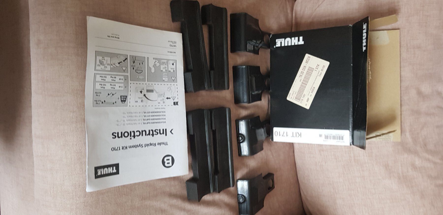 Thule Portapacchi: Thule kit 1710 mit OVP – Usato da Niederrohrdorf venduto da danielfb