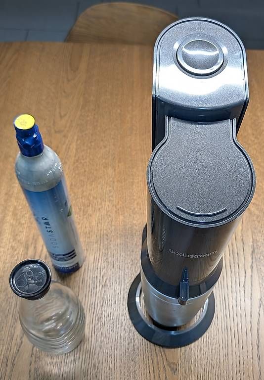Elettrodomestici da cucina: Soda Stream mit Ersatz Patrone  – Usato da Frauenfeld venduto da osa_rnj6
