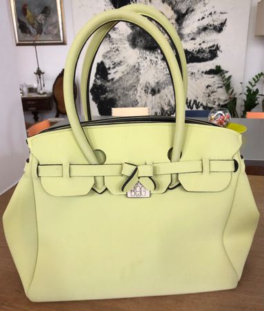 Borsa Save My Bag iconica, colore pastello estivo 🍋