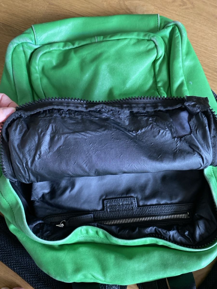 Dsquared2 Zaini: Rucksack Dsquared2 Leder grün  – Usato da Bern venduto da mue_yhz5 4