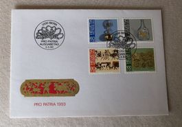 Pro Patria FDC 1993   Siehe Original Fotos.  