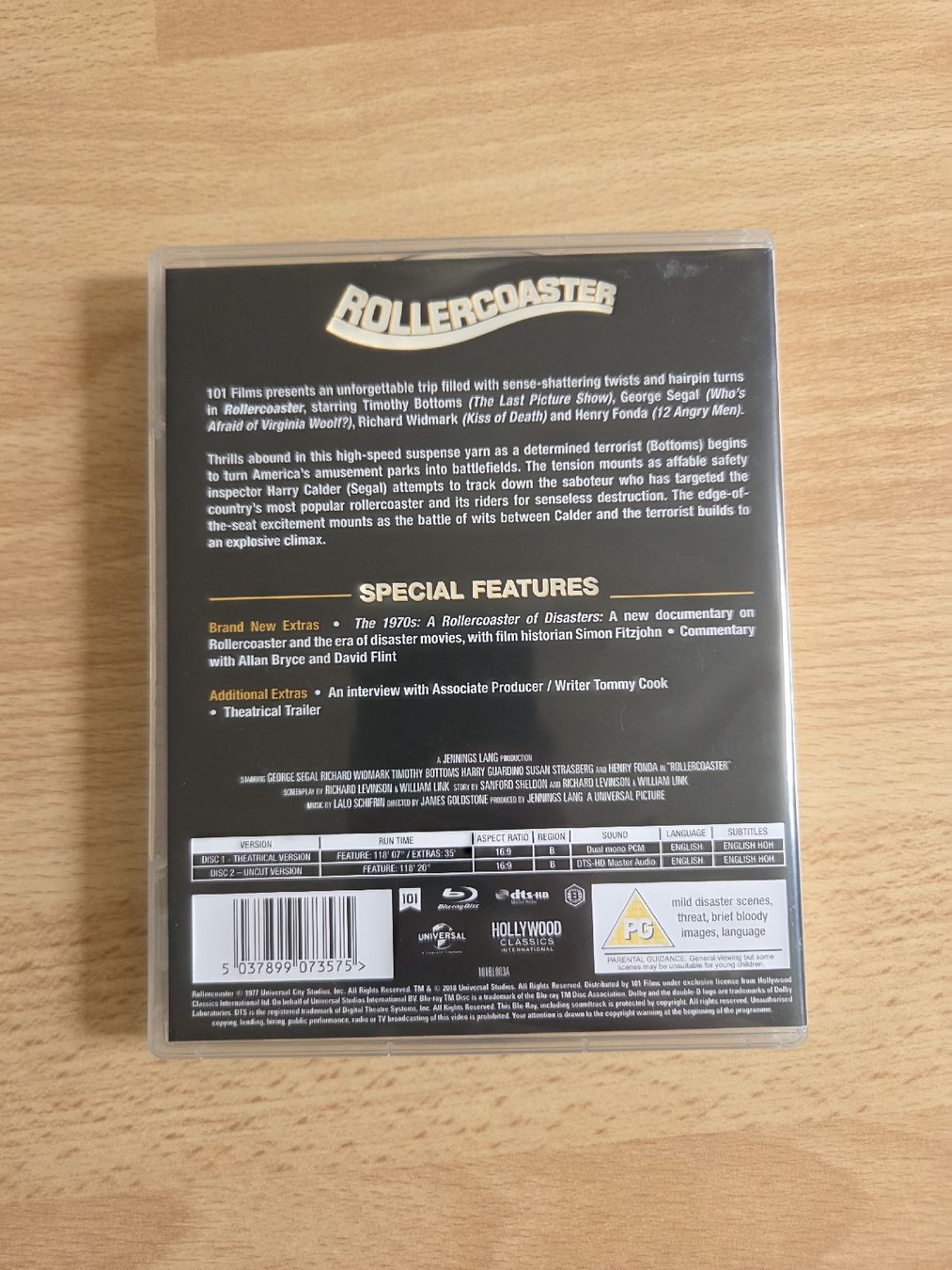 Tutti i DVDs: rollercoaster bluray english audio & sbt – Usato da Biel/Bienne venduto da Totalkelly 1