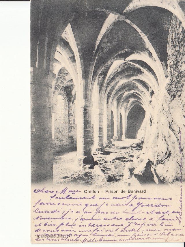 Cartoline postali: Chillon, Prison de Bonivard 1902 – Usato da Bürglen TG venduto da StampGraf