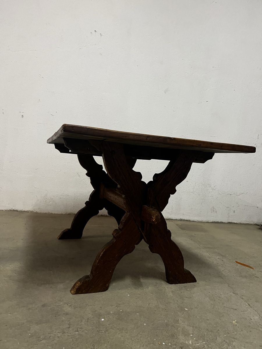 Tables: Antiker Holztisch mit Charme - Einzigartiges Einzelstück – D'occasion à Madiswil par Bilranis1071 6