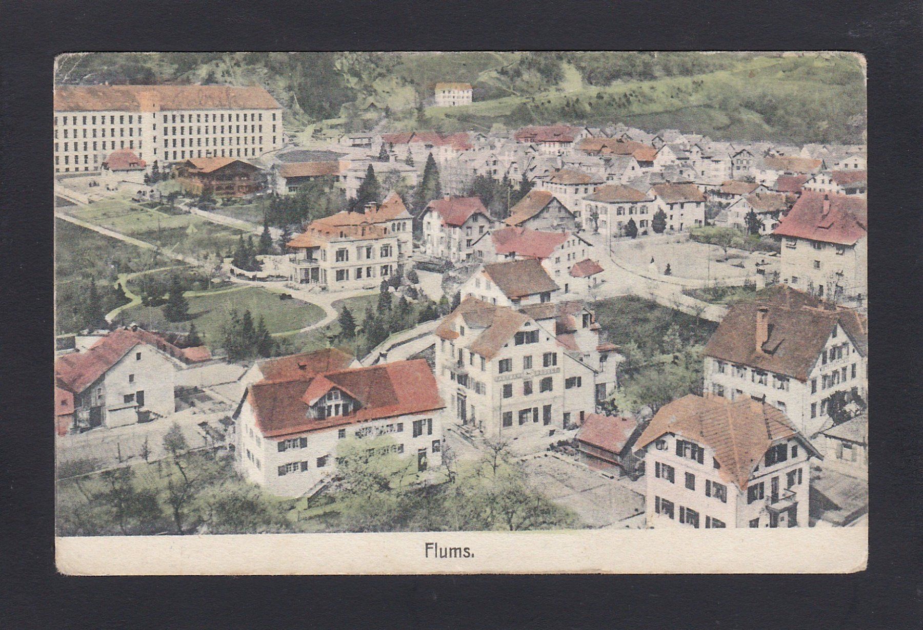 Ansichtskarten: FLUMS, 1913 – Gebraucht aus Reiden von cinfis