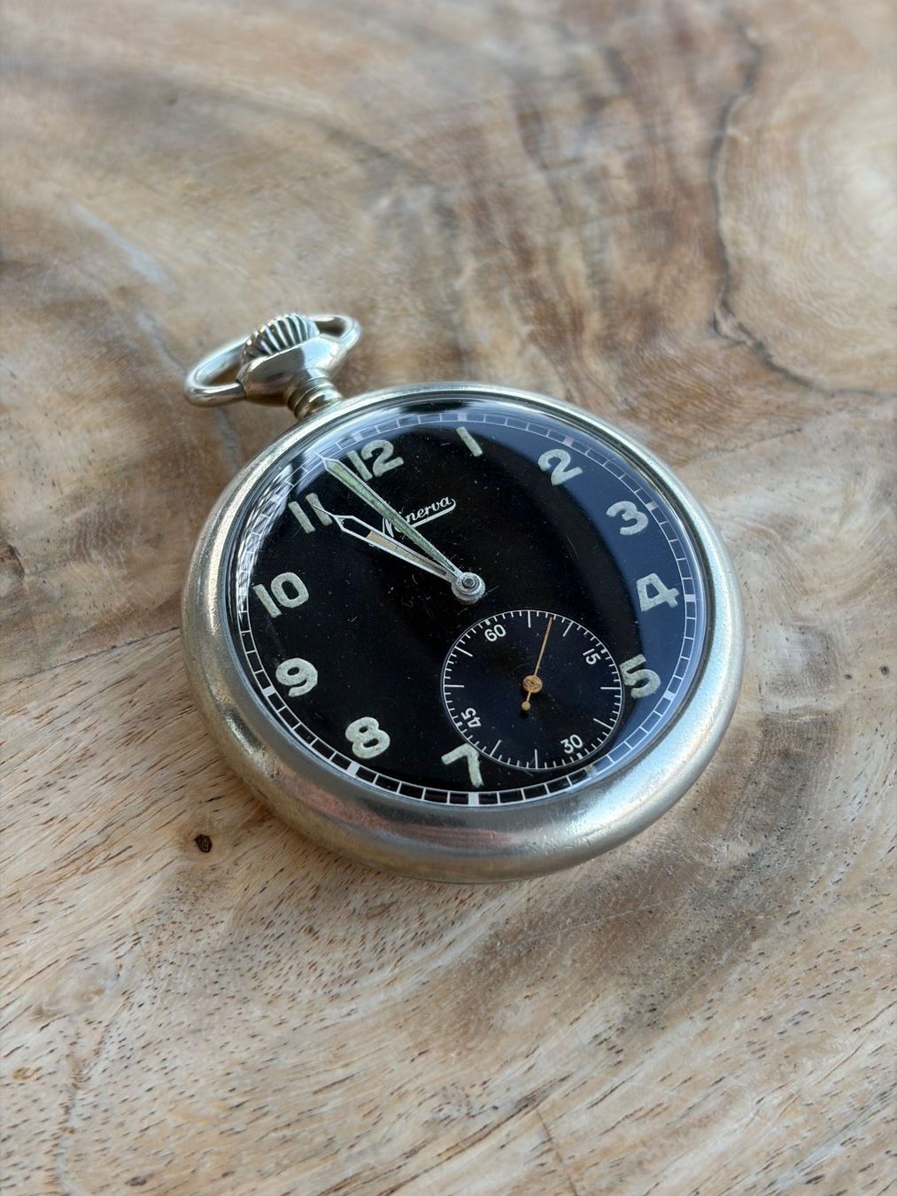 Minerva Orologi: 1947 Minerva military pocket watch – Usato da Pregassona venduto da camus84 1