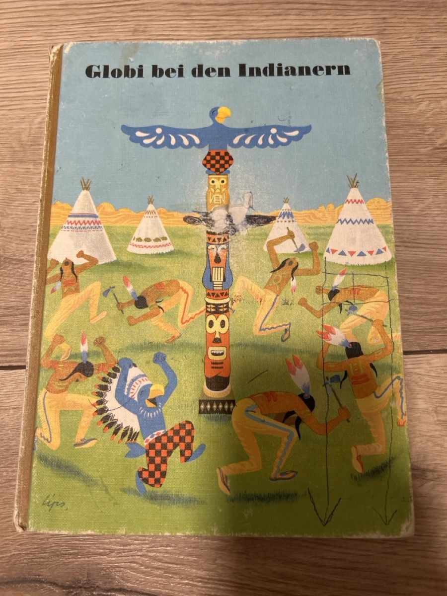Bücher: Globi bei den Indianern – Gebraucht aus Maienfeld von Jasmin_laeser