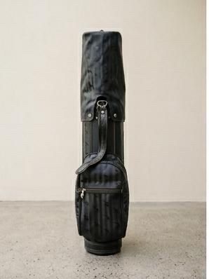 Vintage Maison Mollerus Golftasche - edles Vinerus-Muster,