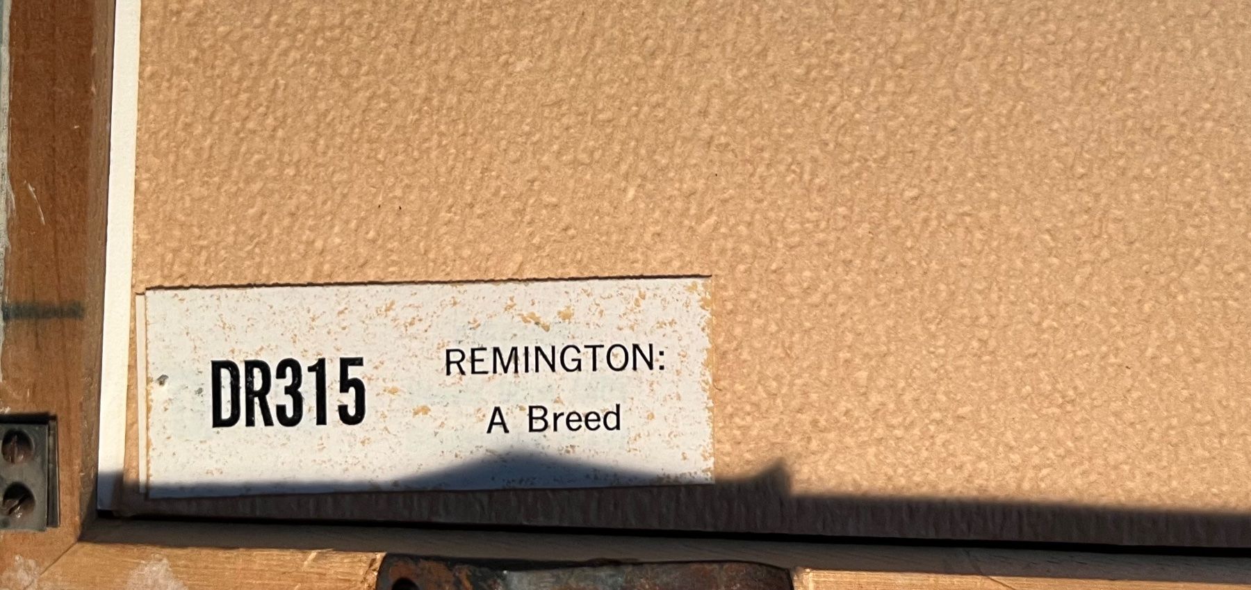 Grafiken & Lithographien: Original Frederic Remington Lithographie 1901, gerahmt. – Gebraucht aus Riehen von mcmal 7