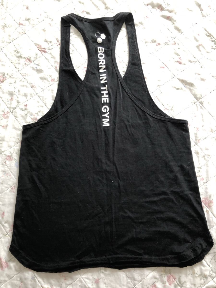 T-shirt: Schwarzes Tank Top von Olimp Grösse S – Usato da Hochdorf venduto da giu_cd2h 2