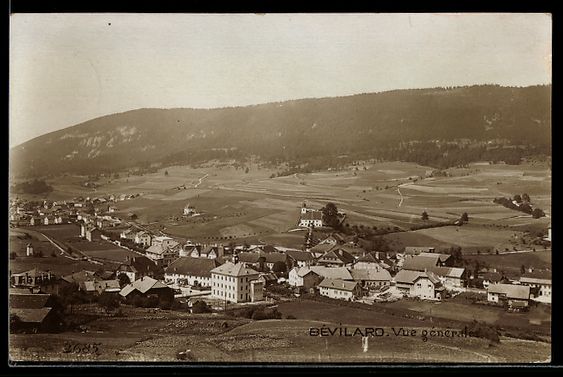 Cartoline postali: AK Bévilard, Vue générale – Usato da Berlin venduto da bartko-reher