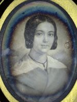 Fotografie Daguerreotypie auf 1/4 Platte