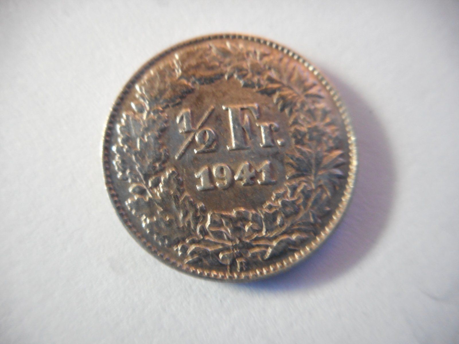 Tutti le monete: 50 Rp. 1941 silber – Usato da Kriegstetten venduto da pizlad2010 1