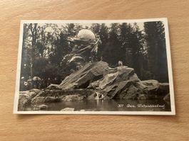 Alte Ansichtskarte Bern Weltpostdenkmal, Rarität!