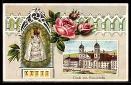 Präge-Lithographie Einsiedeln, Kloster 