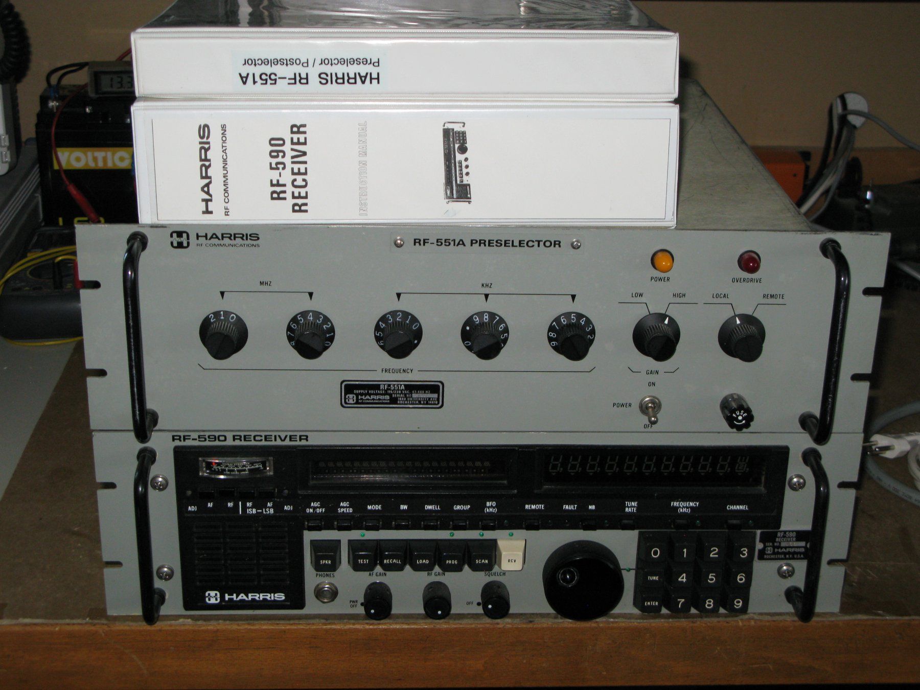 Radios: HARRIS RF-590 & RF-551A – Gebraucht aus Lanzenhäusern von daenu_50 1