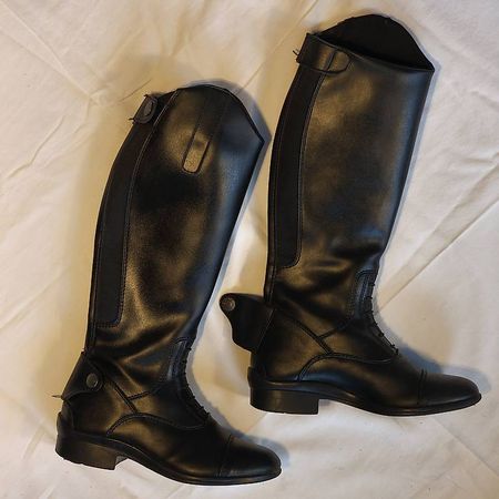 Kinderreitstifel, Leder, Gr. 35, Steeds