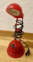 Kleine Schreibtischlampe rot  gratis abzugeben