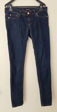 Tally Weijl Jeans Stretchy, Navy, Gr. 40 wie neu