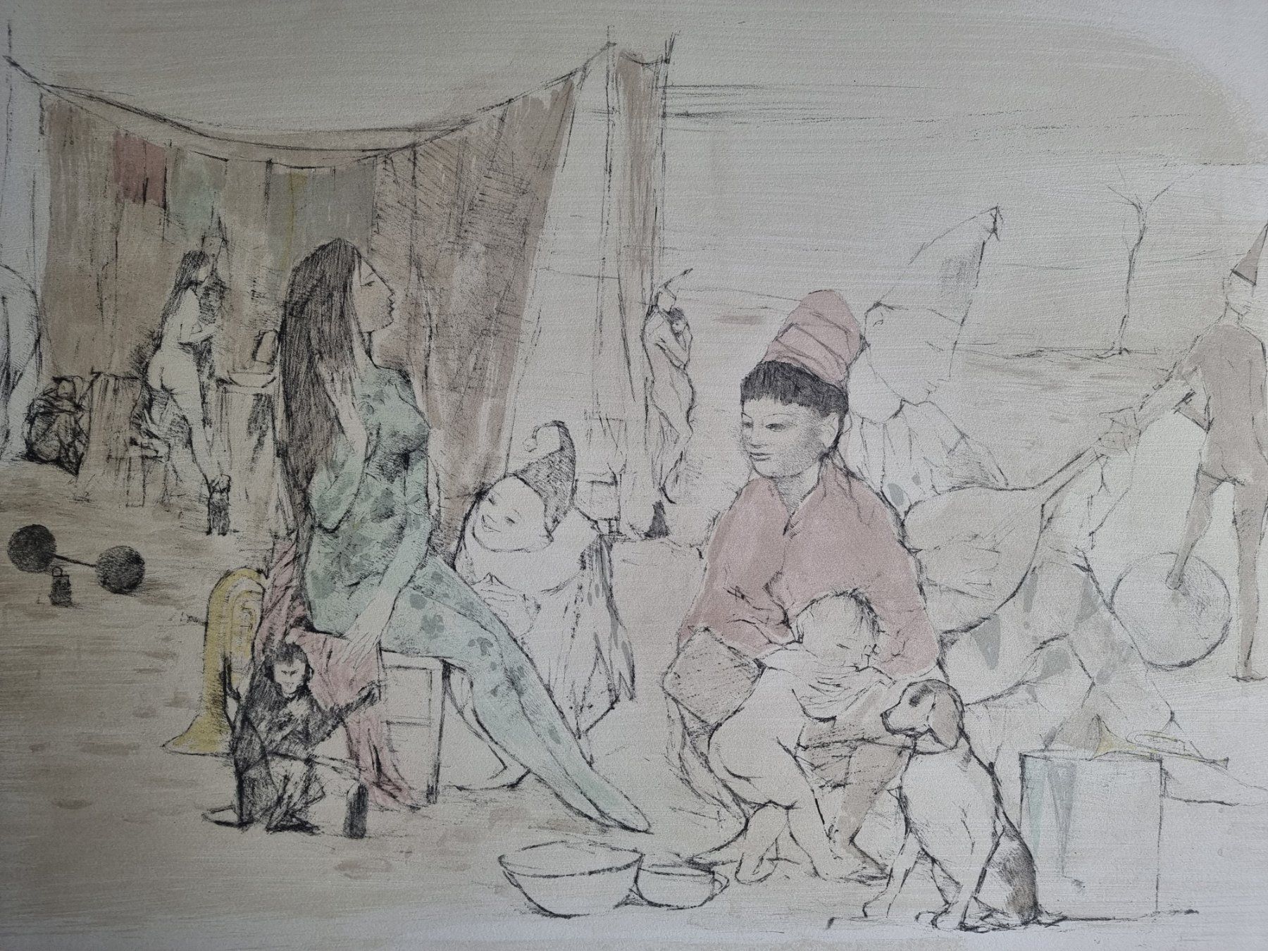 Grafiken & Lithographien: OTTO BACHMANN LITHOGRAPHIE SIGNIERT NUMMERIERT – Gebraucht aus Gersau von kunst-online