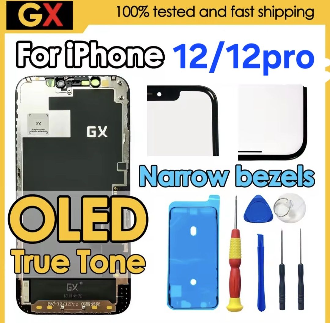 Apple Telefoni cellulari / Smartphones: GX OLED For iPhone 12/12Pro Screen Replacement Display LCD – Nuovo e nell'imballaggio originale da Fribourg venduto da FUJAY-AT123