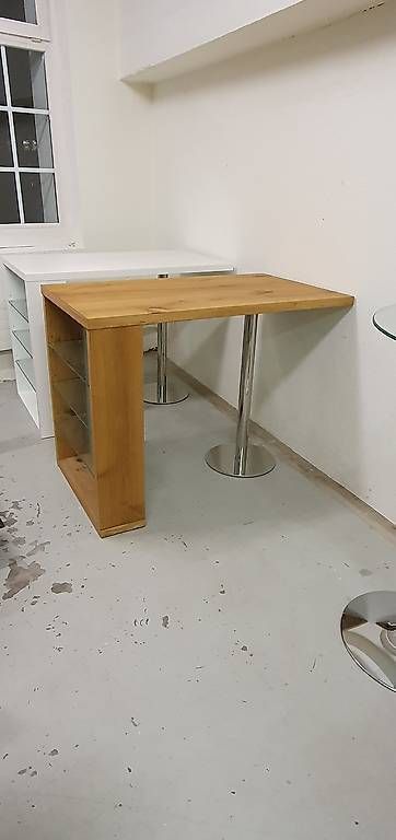 Tavoli: Bartisch neu Eiche Holz mit Led – Nuovo e nell'imballaggio originale da Lützelflüh-Goldb venduto da Rampenverkauf_72_ 2