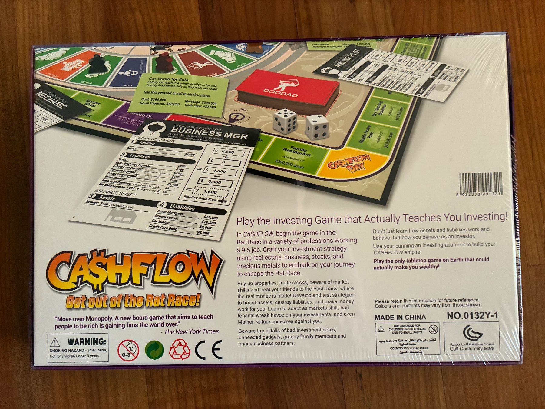 Giochi: Cashflow, Spiel – Nuovo e nell'imballaggio originale da Wetzikon ZH venduto da chris7pat 1