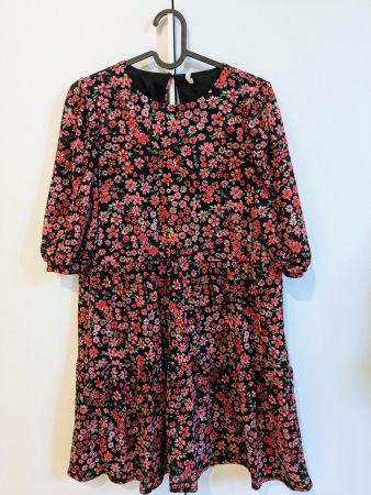 Blumenkleid von Only, Grösse S