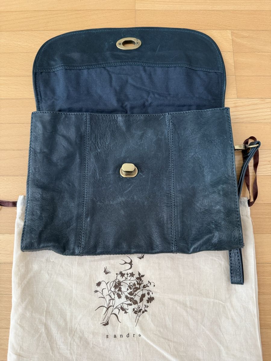 Sandro Borse da donna: Sandro Leder Tasche – Nuovo (secondo la descrizione) da Thalwil venduto da Swissbaglady 1