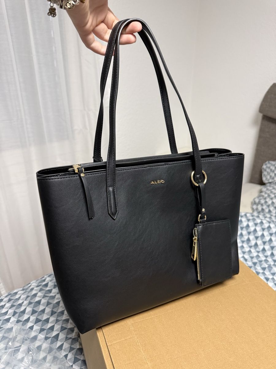 Aldo Borse: Black Aldo Tote Bag  – Nuovo e nell'imballaggio originale da Ueberstorf venduto da man_p2fy