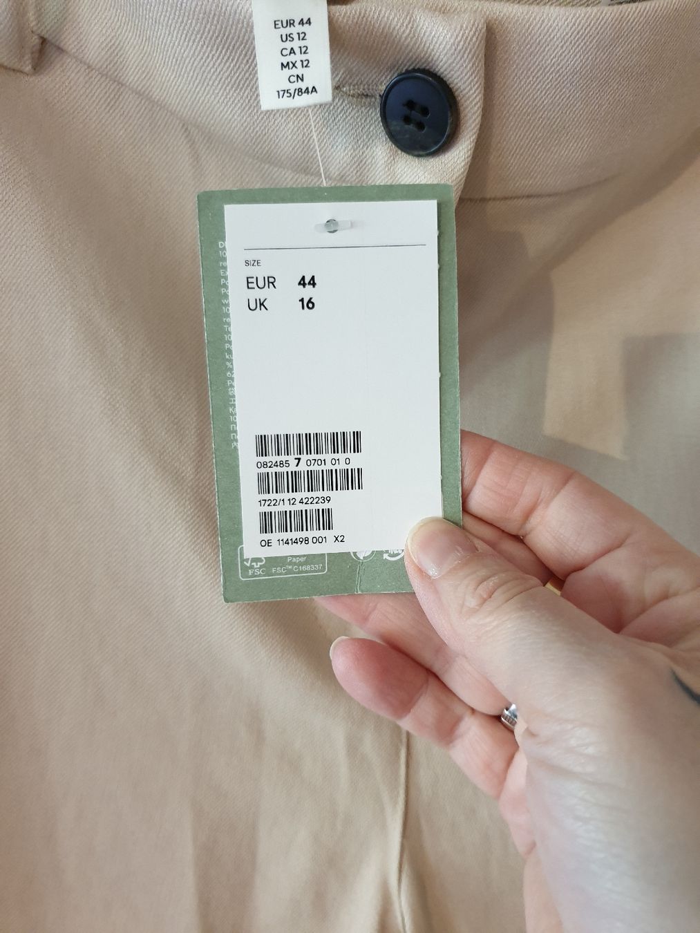 H&M Pantaloni: Hose Gr.44 Neu – Nuovo e nell'imballaggio originale da Leuggelbach venduto da Schreiner21 1