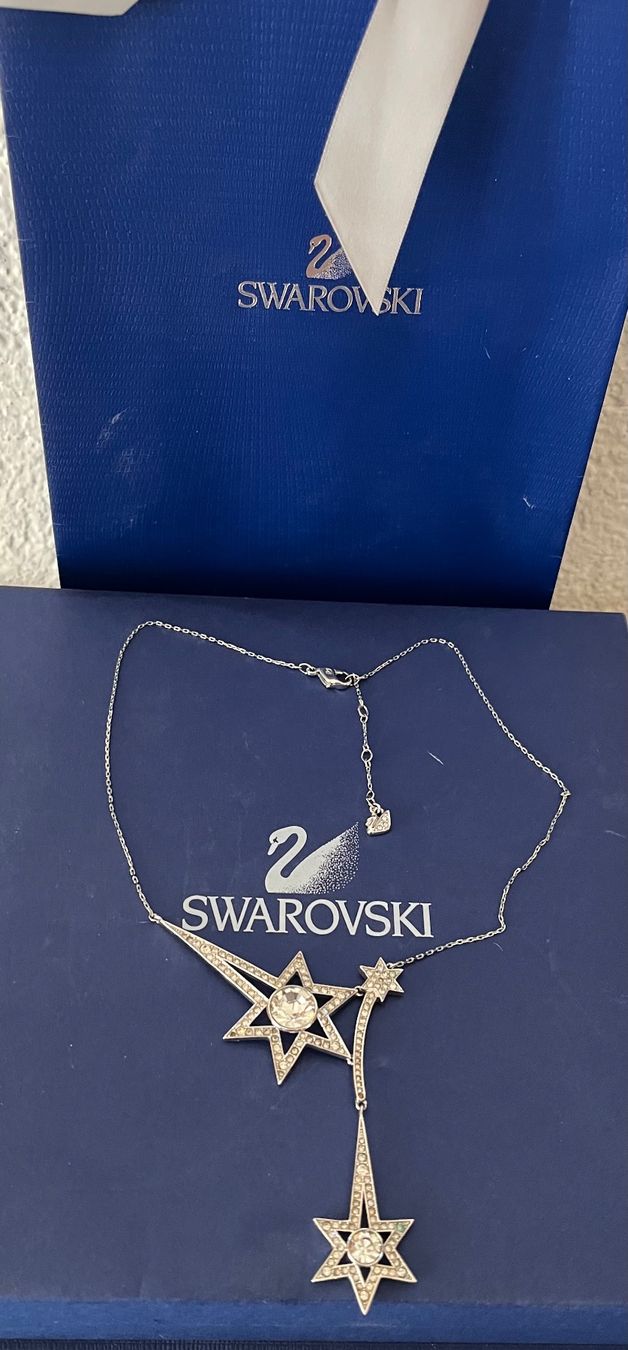 Swarovski Ketten: Swarovski Statement Kette neu und original, Box – Neu (gemäss Beschreibung) aus Kirchleerau von Piroska05 4