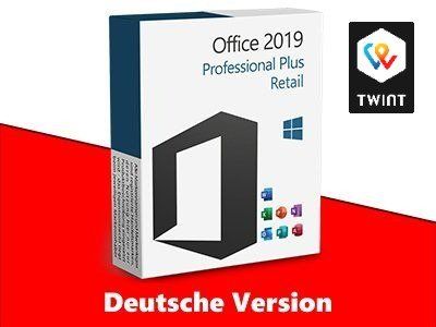 Microsoft Software: Office 2019 Pro Plus Retail (2PC) - DE – Usato da Saignelégier venduto da onekeystore