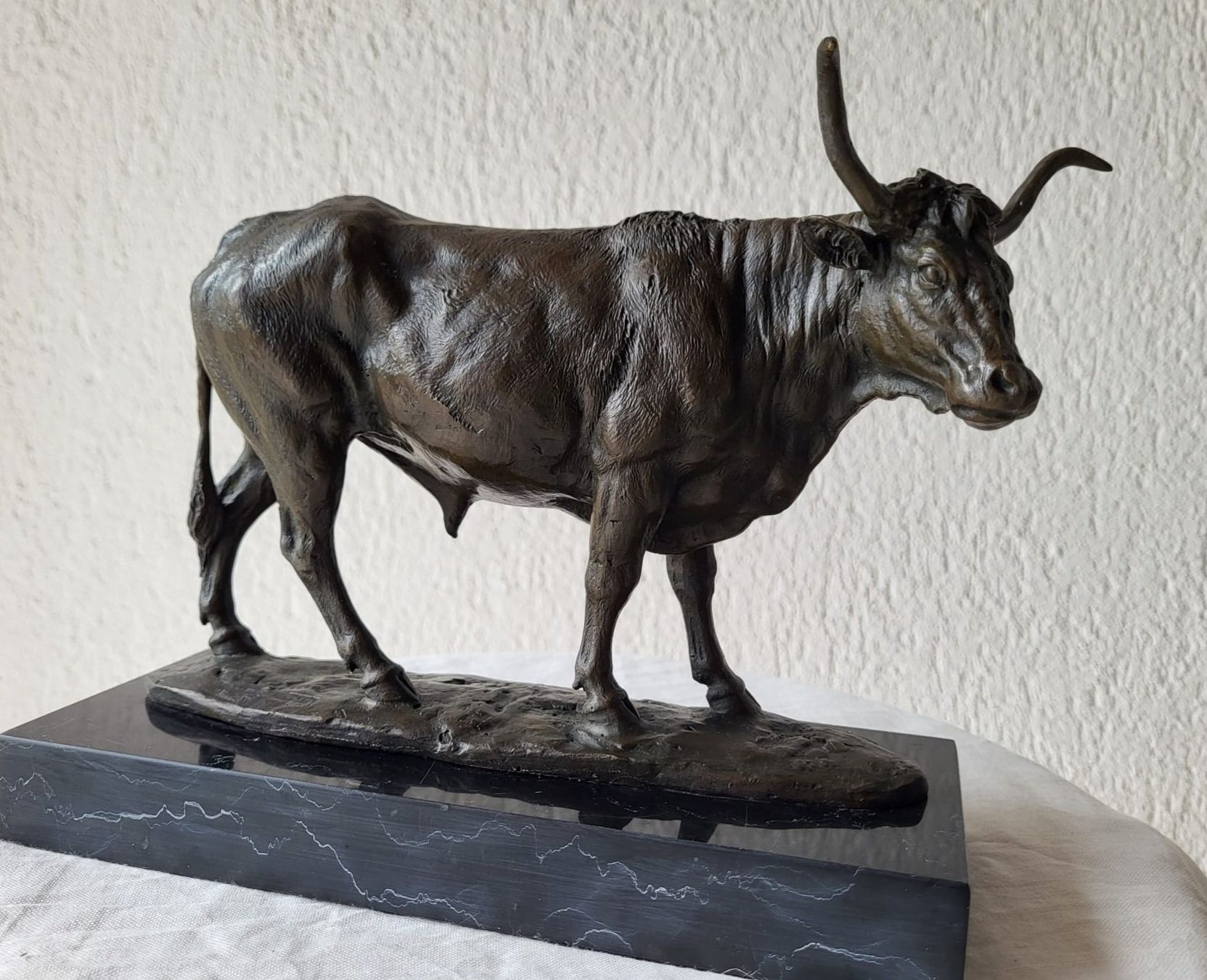 Sculture & Statue: Bronce / Bronze kräftiger Langhorn Stier – Usato da Stüsslingen venduto da pati-king 4
